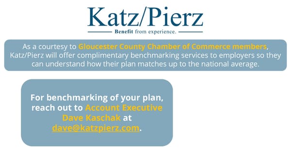 GCMCC: Katz/Pierz Benchmarking - Page 1
